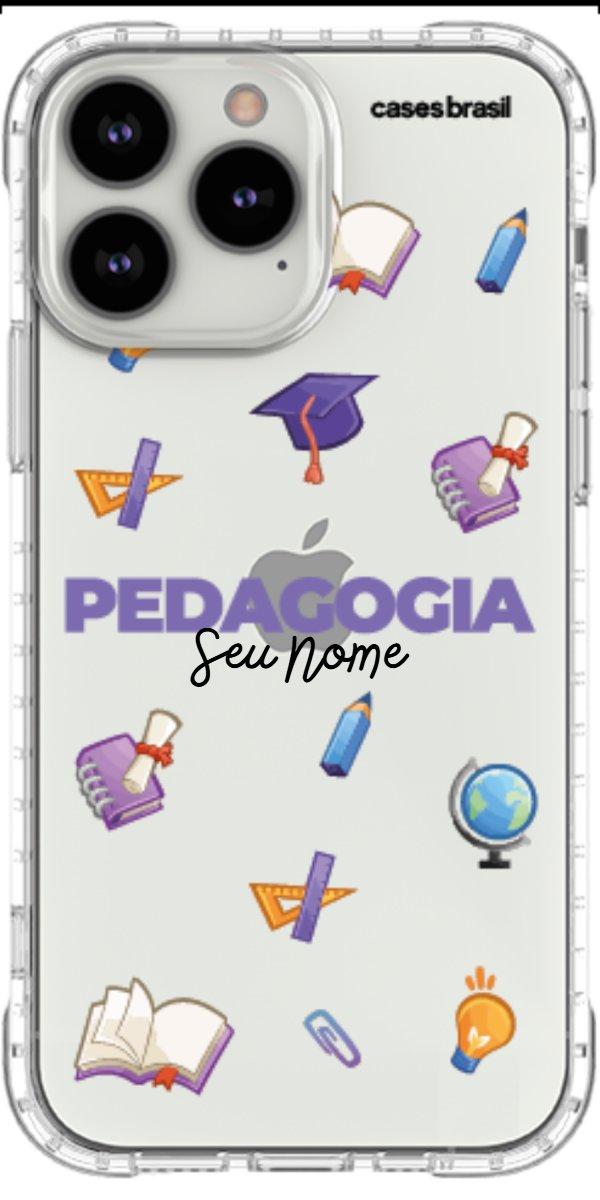 Capinha para Celular Pedagogia - Profissão Com Nome