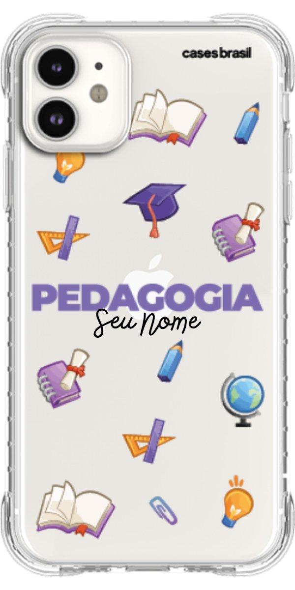 Capinha para Celular Pedagogia - Profissão Com Nome
