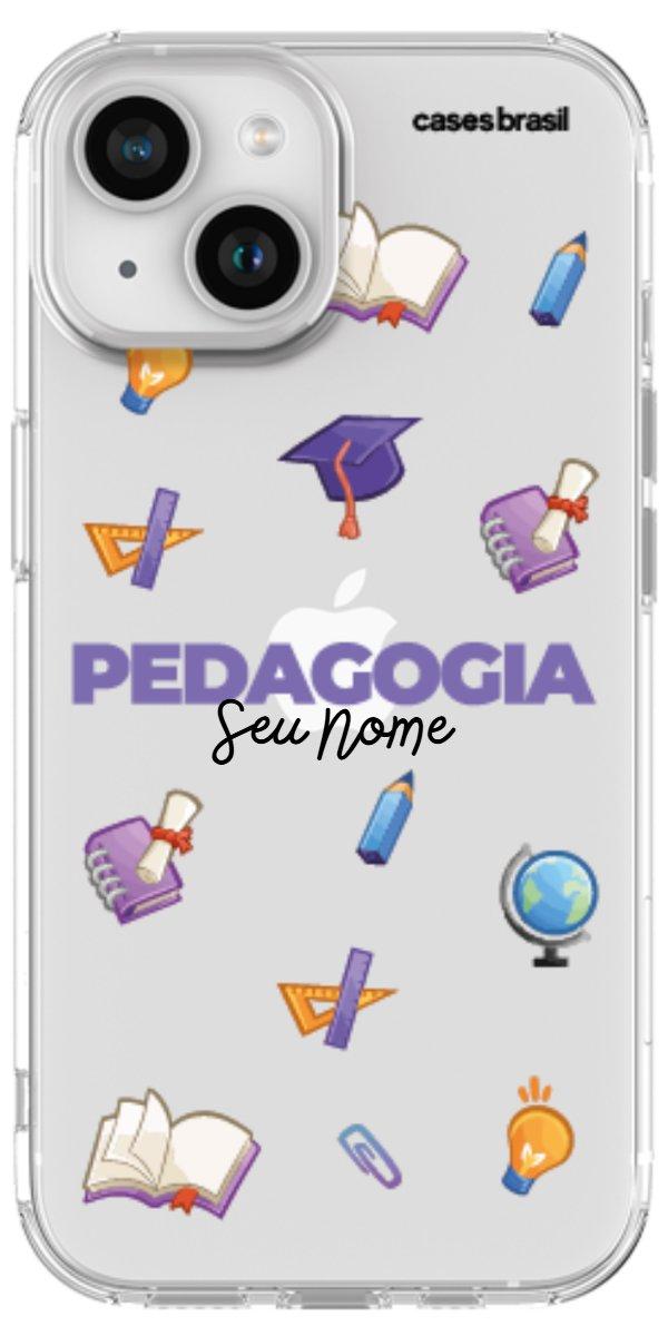 Capinha para Celular Pedagogia - Profissão Com Nome