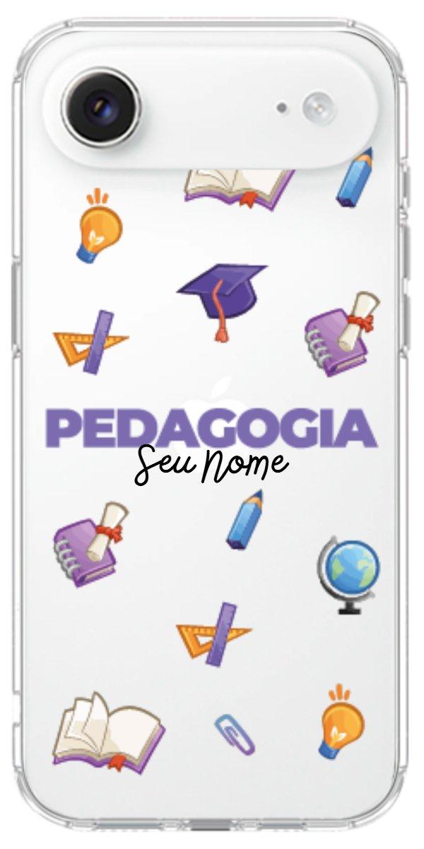 Capinha para Celular Pedagogia - Profissão Com Nome