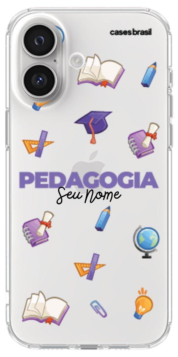 Capinha para Celular Pedagogia - Profissão Com Nome