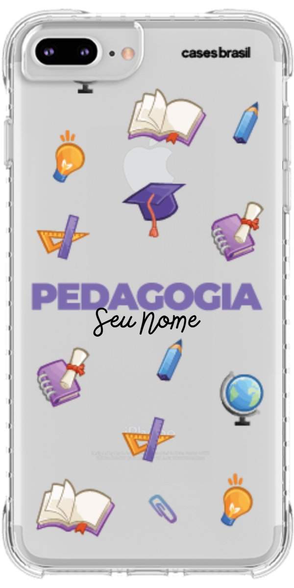 Capinha para Celular Pedagogia - Profissão Com Nome