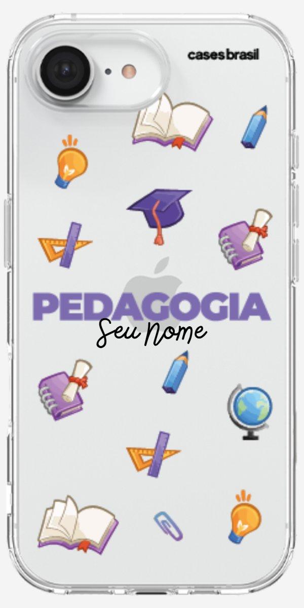 Capinha para Celular Pedagogia - Profissão Com Nome