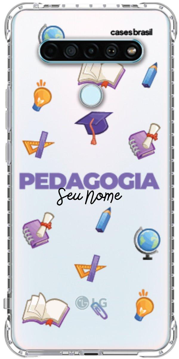 Capinha para Celular Pedagogia - Profissão Com Nome