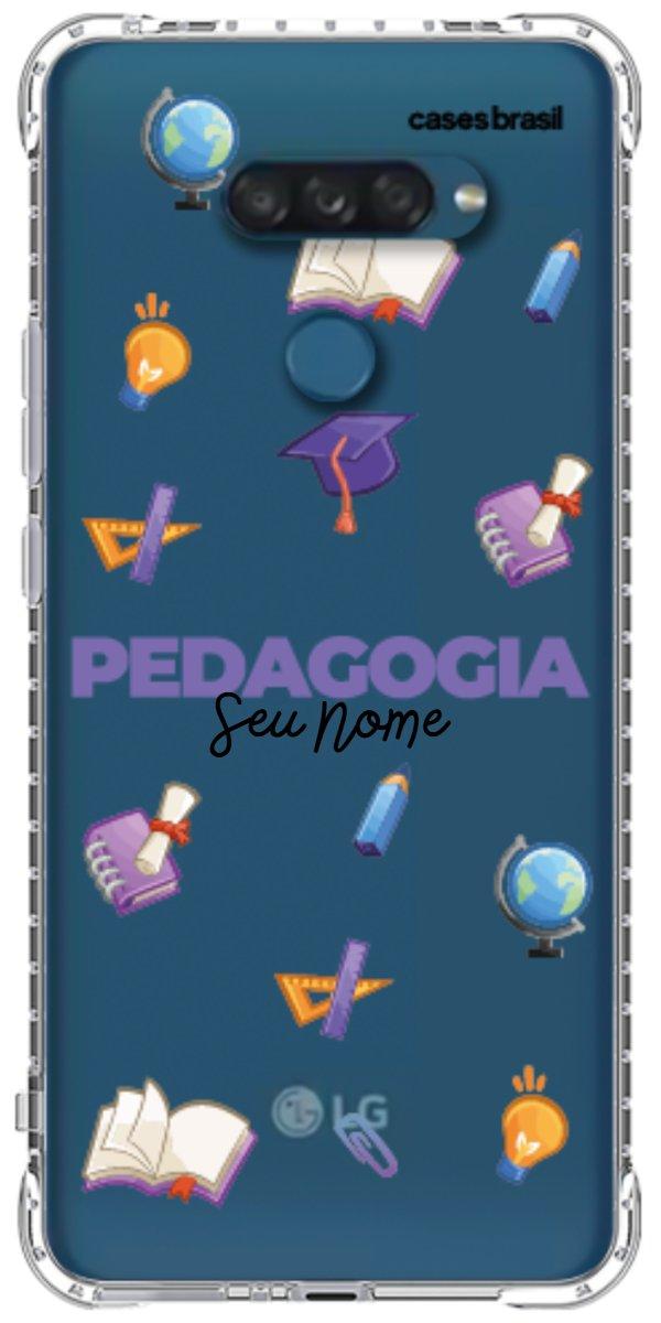 Capinha para Celular Pedagogia - Profissão Com Nome