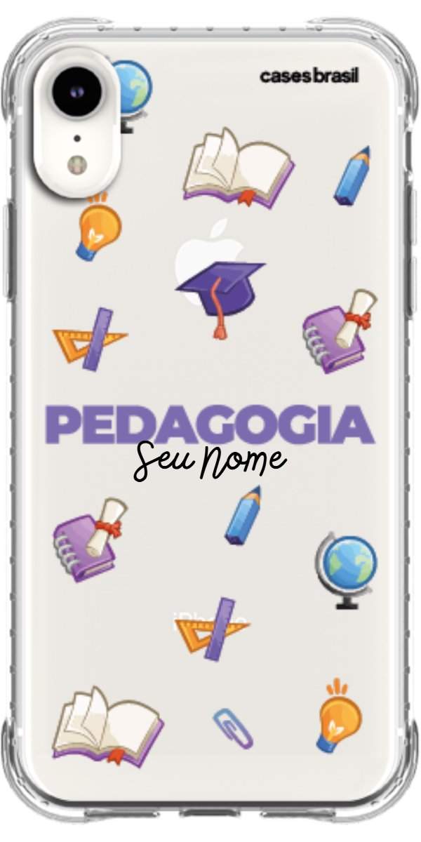 Capinha para Celular Pedagogia - Profissão Com Nome