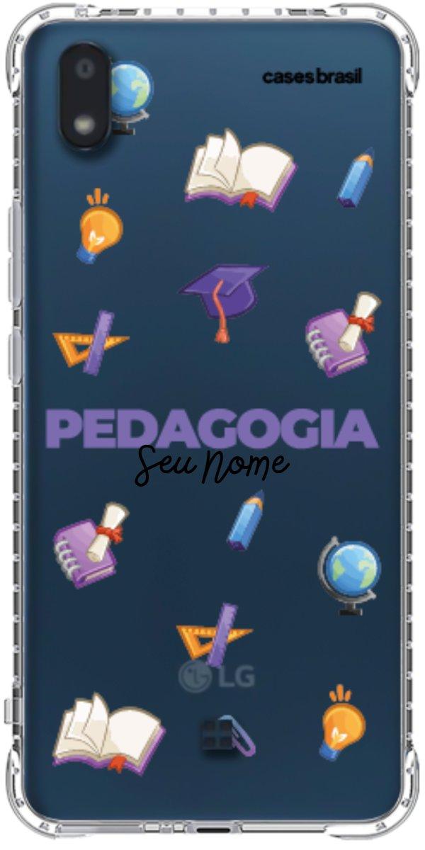Capinha para Celular Pedagogia - Profissão Com Nome