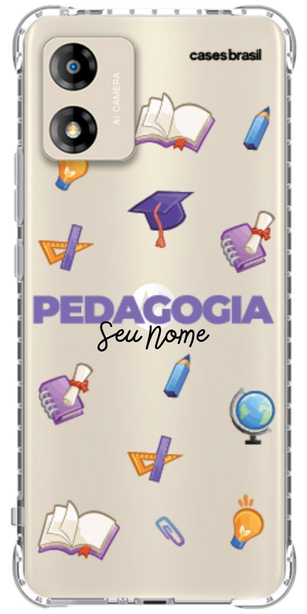 Capinha para Celular Pedagogia - Profissão Com Nome