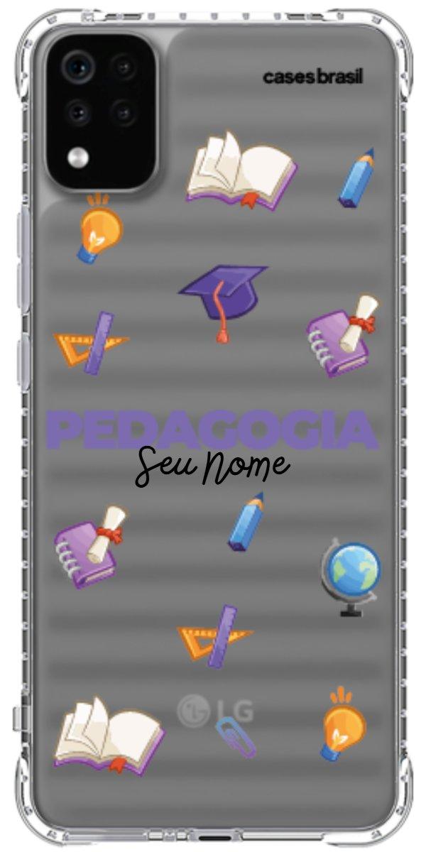 Capinha para Celular Pedagogia - Profissão Com Nome