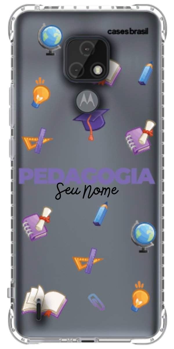 Capinha para Celular Pedagogia - Profissão Com Nome