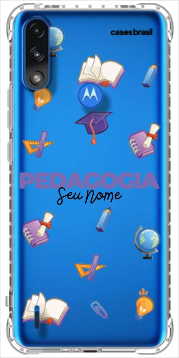 Capinha para Celular Pedagogia - Profissão Com Nome