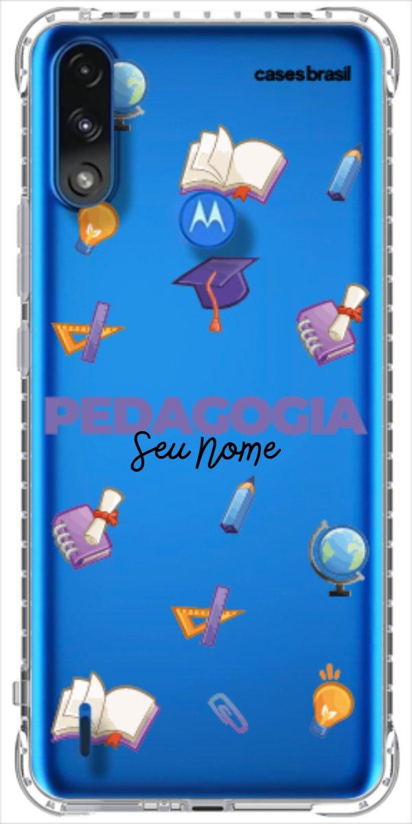Capinha para Celular Pedagogia - Profissão Com Nome