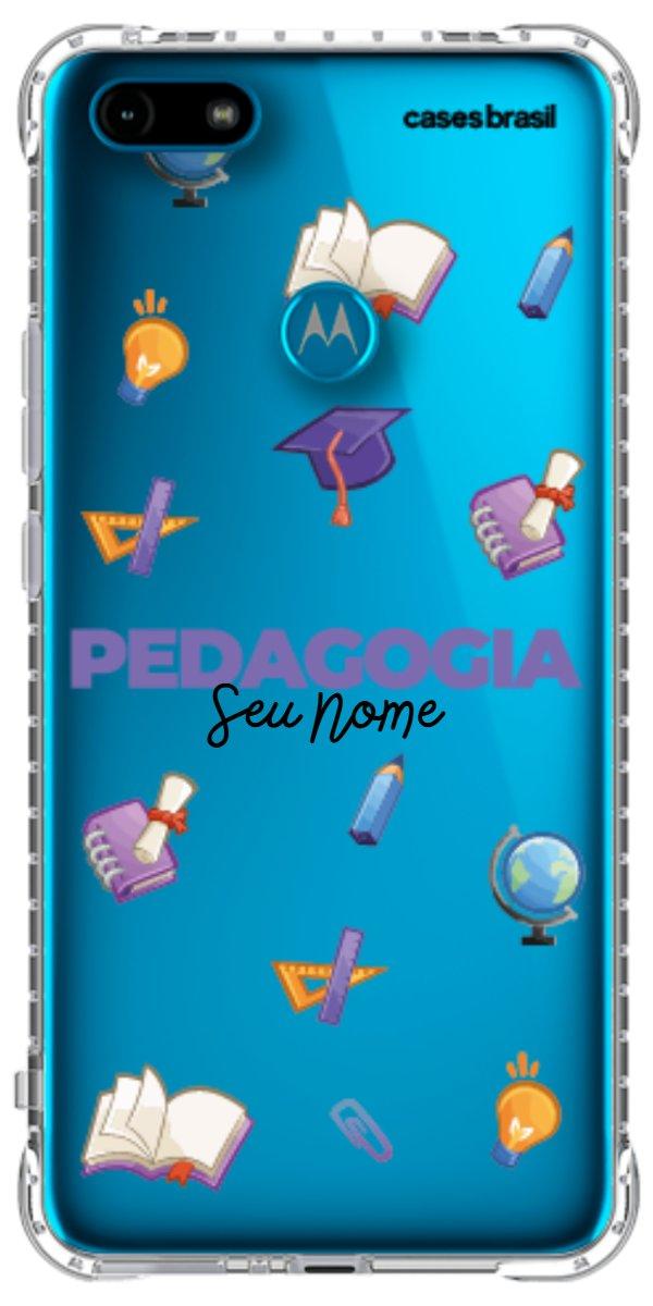 Capinha para Celular Pedagogia - Profissão Com Nome