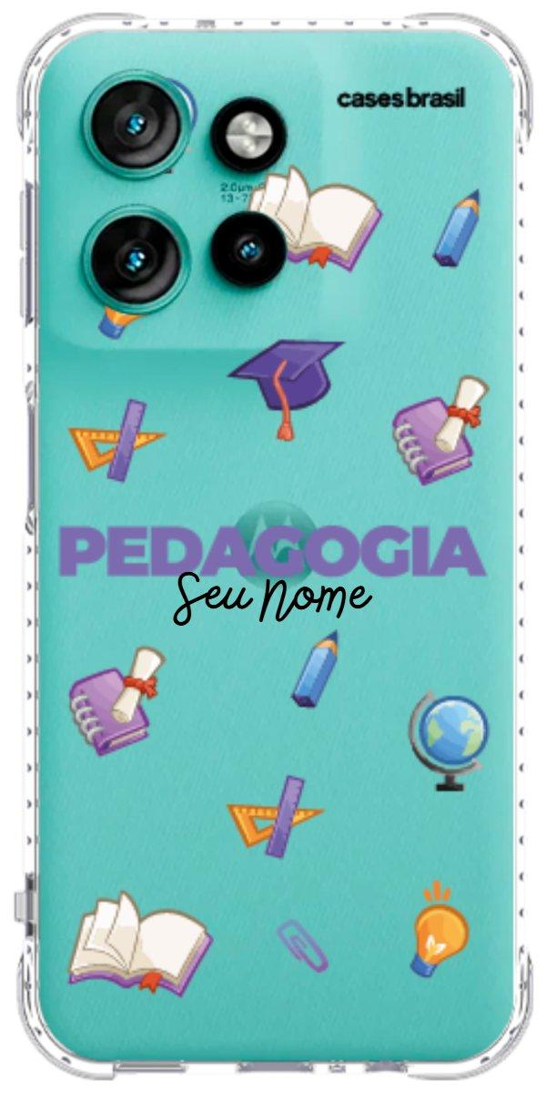 Capinha para Celular Pedagogia - Profissão Com Nome