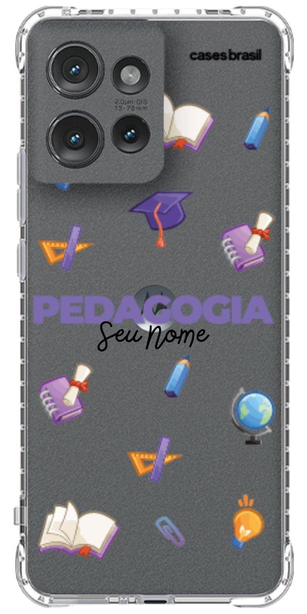 Capinha para Celular Pedagogia - Profissão Com Nome