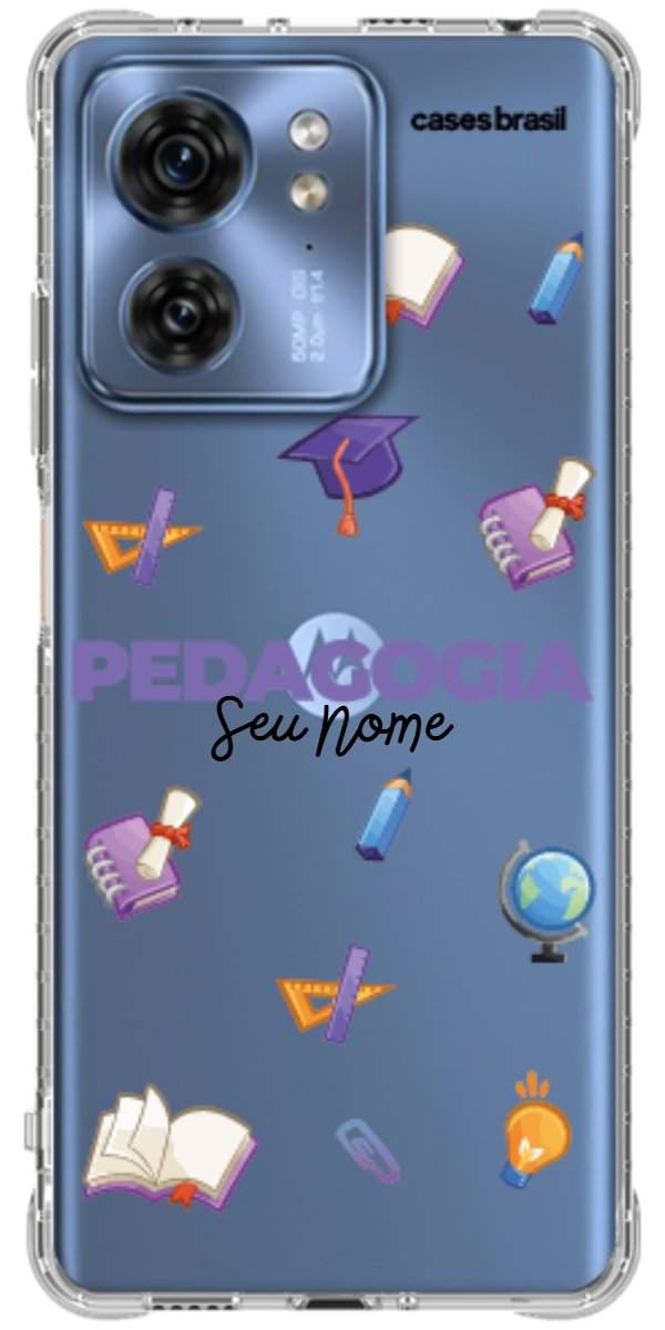 Capinha para Celular Pedagogia - Profissão Com Nome