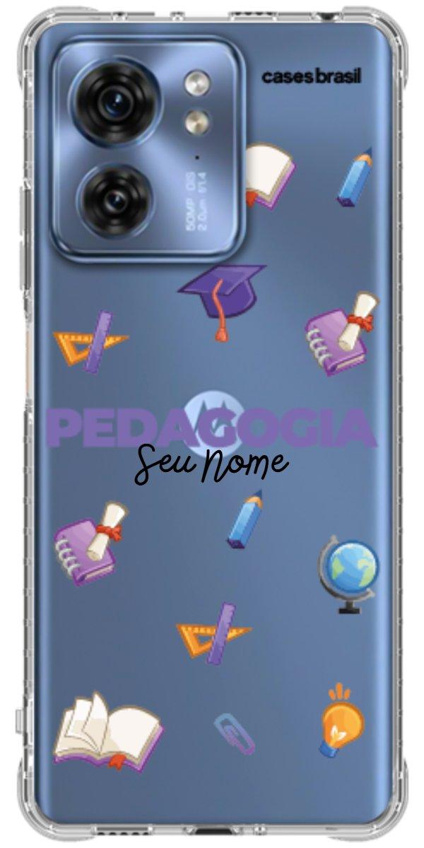 Capinha para Celular Pedagogia - Profissão Com Nome