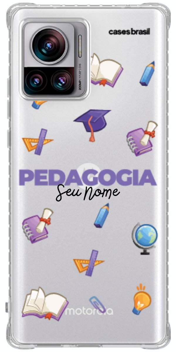 Capinha para Celular Pedagogia - Profissão Com Nome