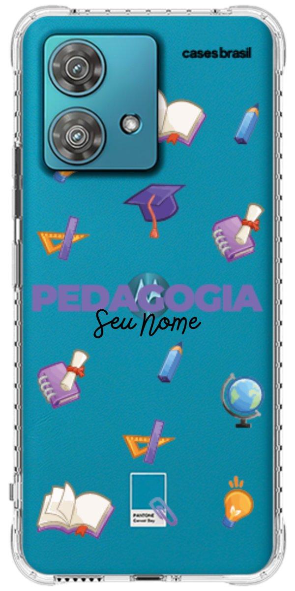 Capinha para Celular Pedagogia - Profissão Com Nome