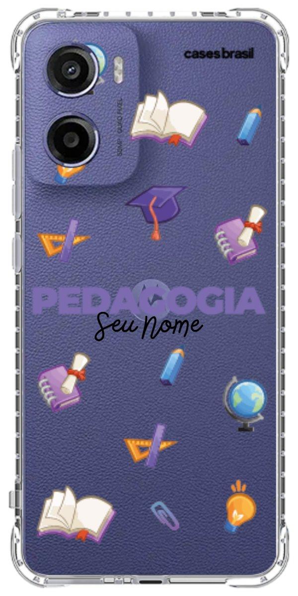 Capinha para Celular Pedagogia - Profissão Com Nome