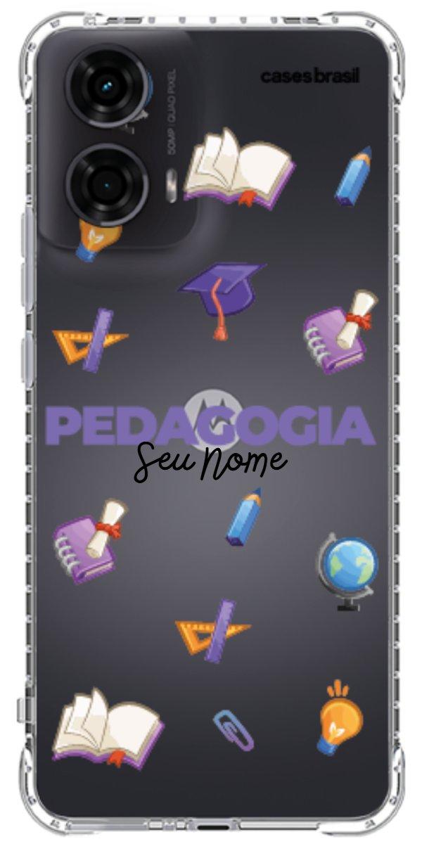 Capinha para Celular Pedagogia - Profissão Com Nome