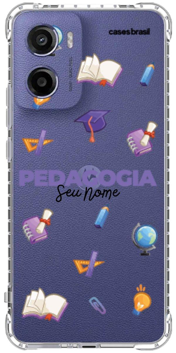Capinha para Celular Pedagogia - Profissão Com Nome