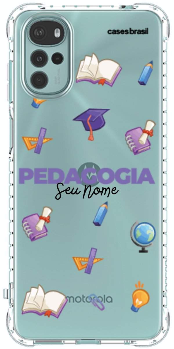 Capinha para Celular Pedagogia - Profissão Com Nome