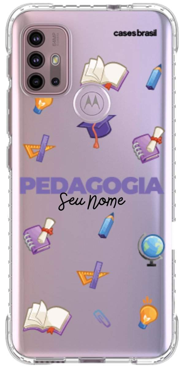 Capinha para Celular Pedagogia - Profissão Com Nome