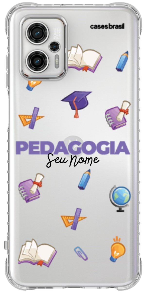 Capinha para Celular Pedagogia - Profissão Com Nome