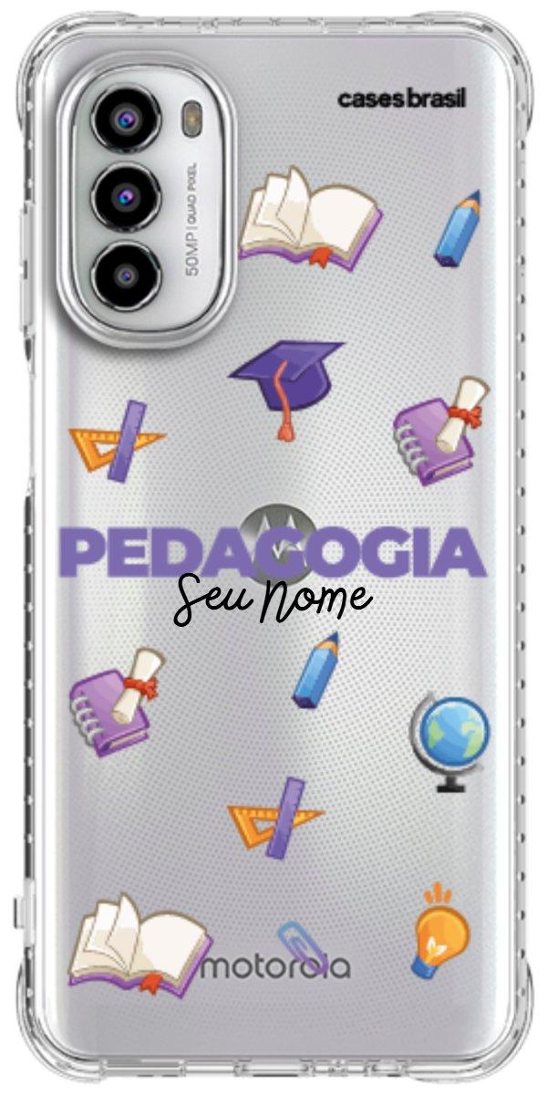 Capinha para Celular Pedagogia - Profissão Com Nome