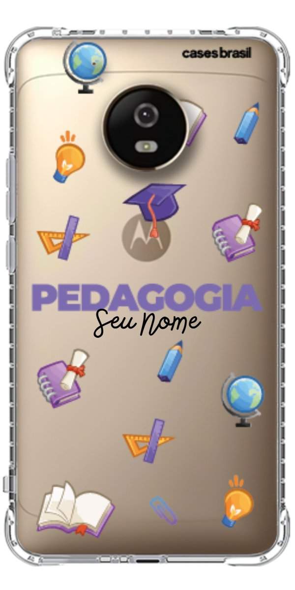 Capinha para Celular Pedagogia - Profissão Com Nome