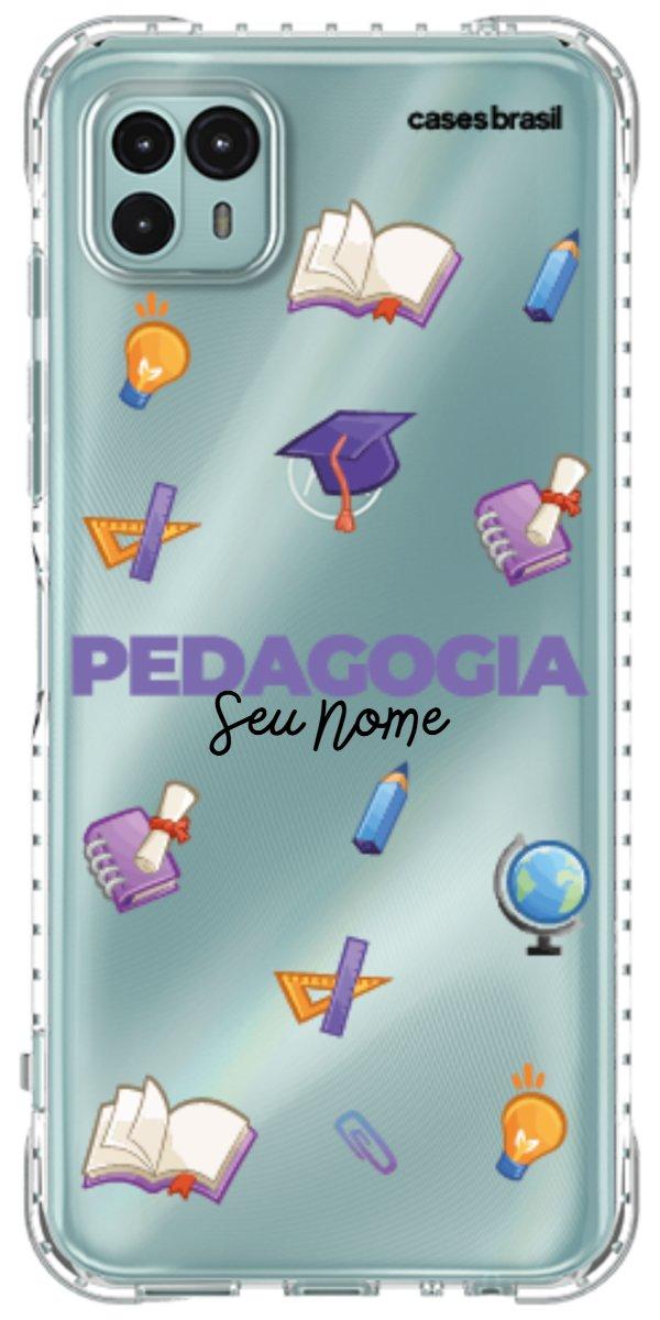 Capinha para Celular Pedagogia - Profissão Com Nome