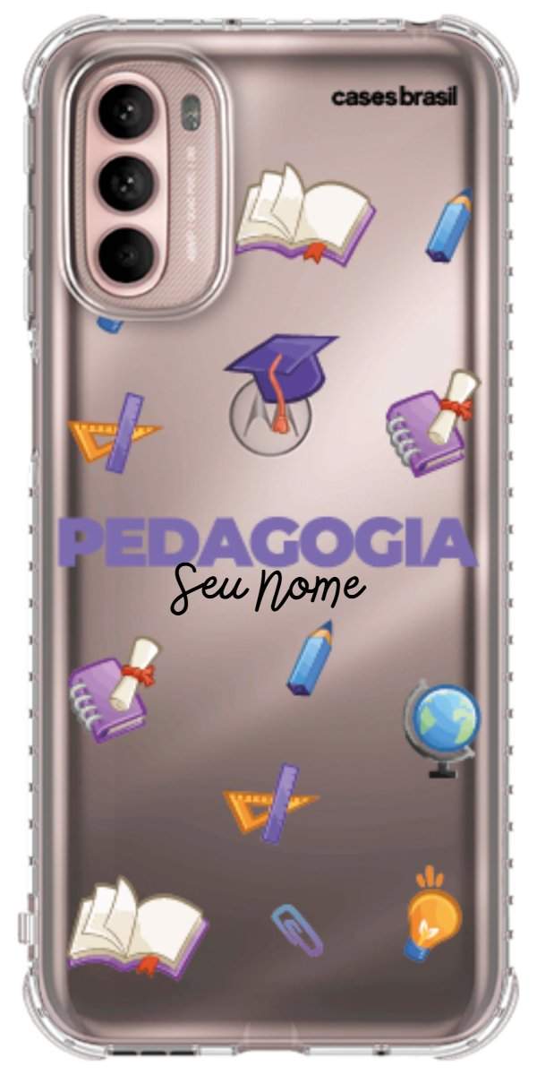 Capinha para Celular Pedagogia - Profissão Com Nome