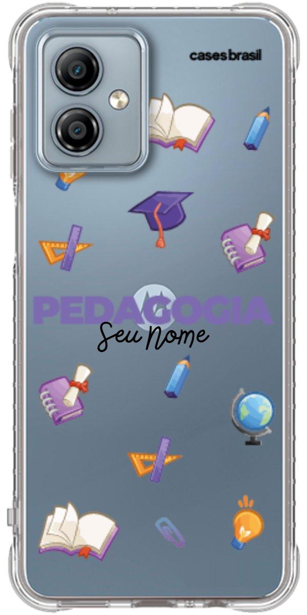 Capinha para Celular Pedagogia - Profissão Com Nome