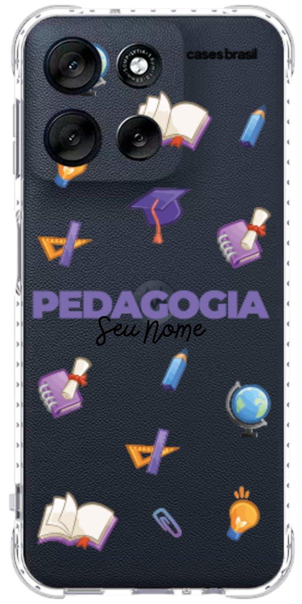 Capinha para Celular Pedagogia - Profissão Com Nome