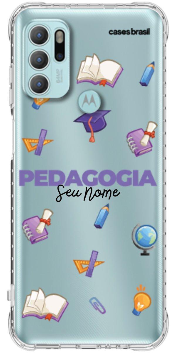 Capinha para Celular Pedagogia - Profissão Com Nome