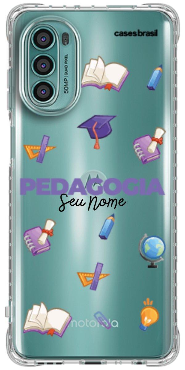 Capinha para Celular Pedagogia - Profissão Com Nome