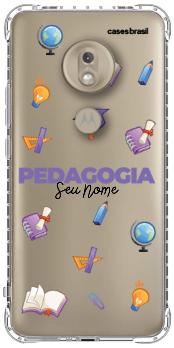 Capinha para Celular Pedagogia - Profissão Com Nome