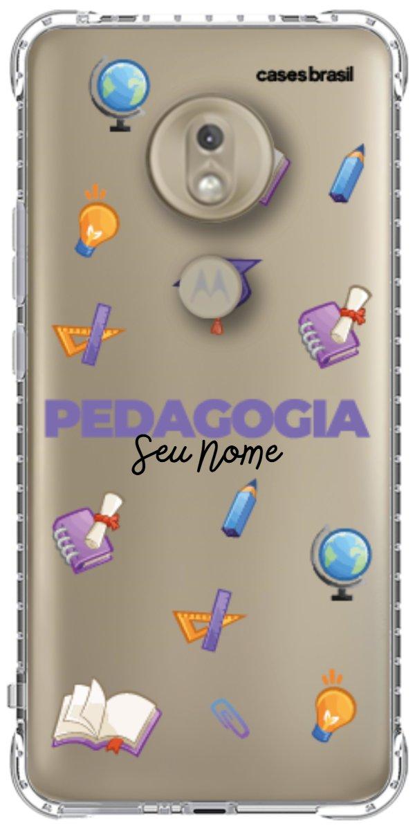 Capinha para Celular Pedagogia - Profissão Com Nome