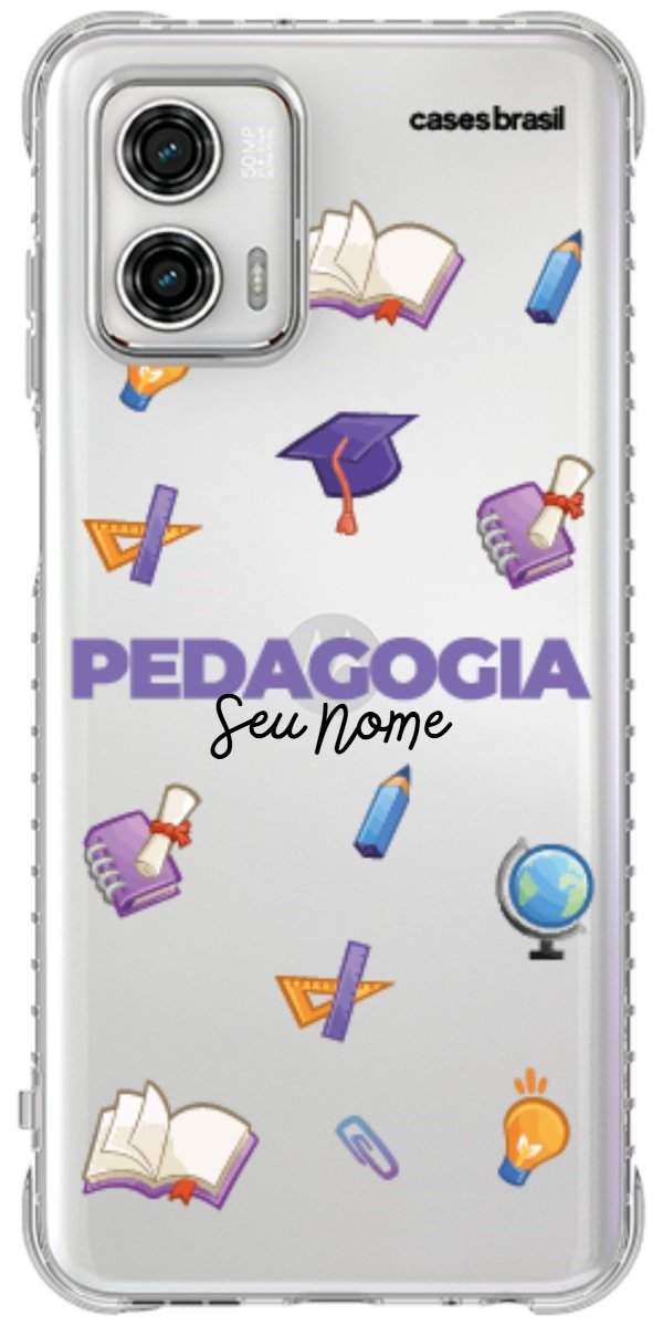 Capinha para Celular Pedagogia - Profissão Com Nome