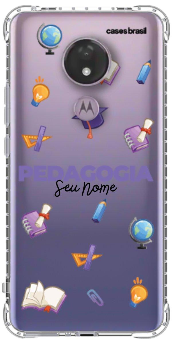 Capinha para Celular Pedagogia - Profissão Com Nome