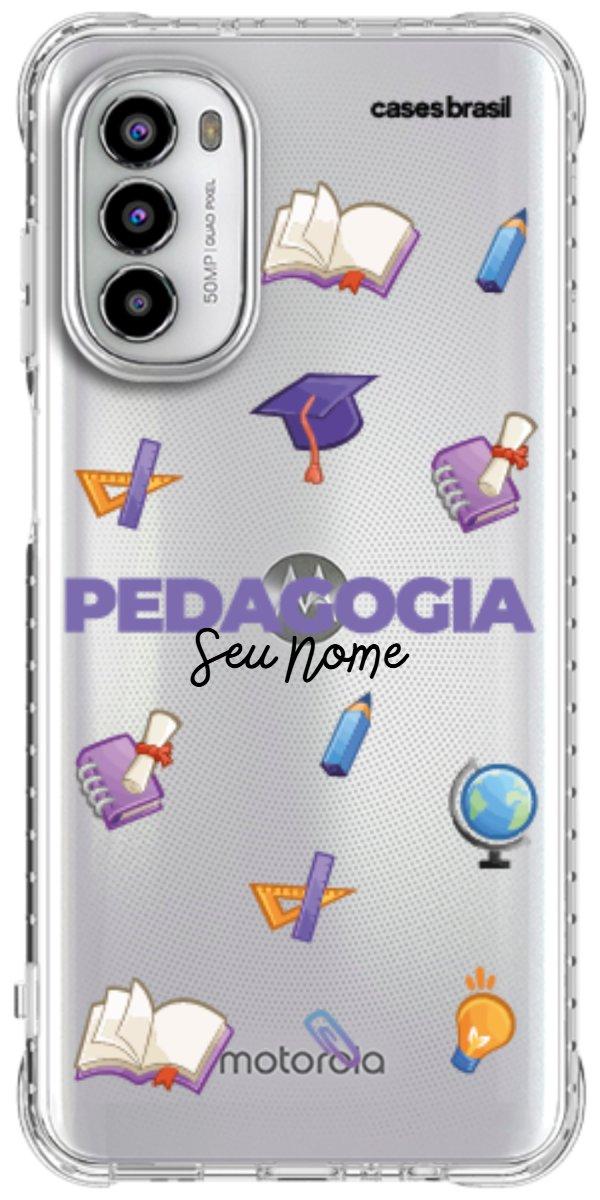 Capinha para Celular Pedagogia - Profissão Com Nome
