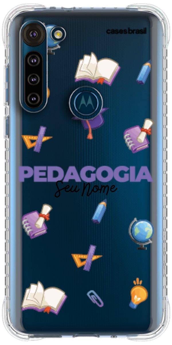 Capinha para Celular Pedagogia - Profissão Com Nome