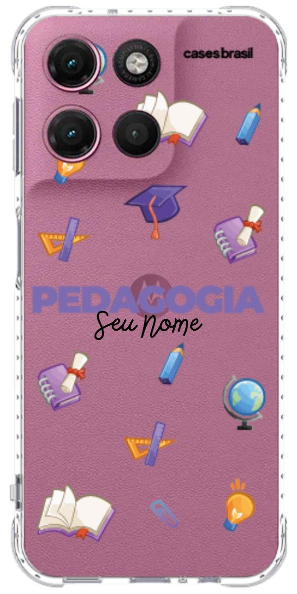 Capinha para Celular Pedagogia - Profissão Com Nome