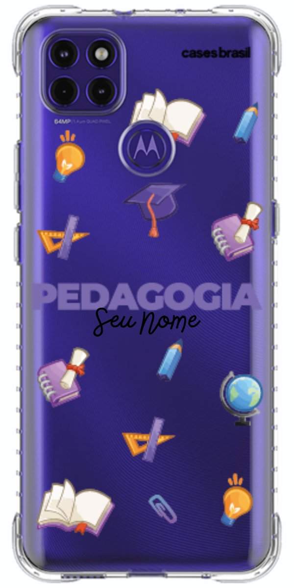 Capinha para Celular Pedagogia - Profissão Com Nome