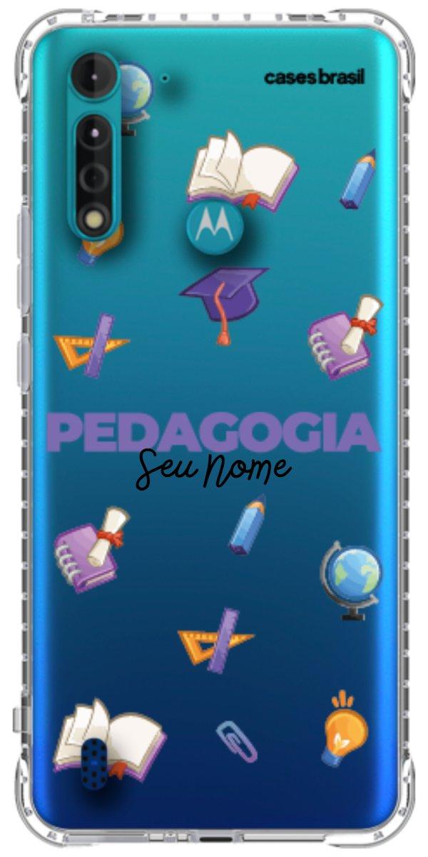 Capinha para Celular Pedagogia - Profissão Com Nome