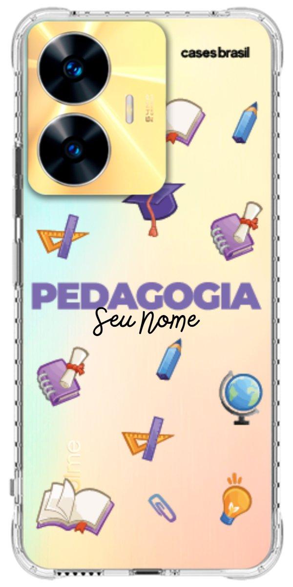 Capinha para Celular Pedagogia - Profissão Com Nome
