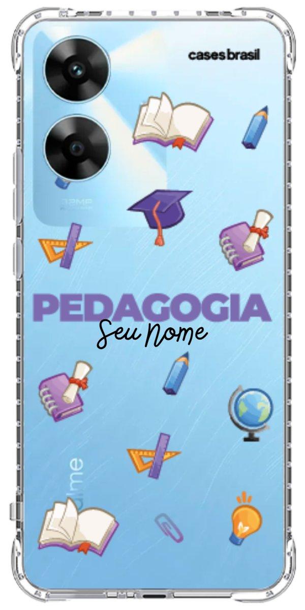 Capinha para Celular Pedagogia - Profissão Com Nome