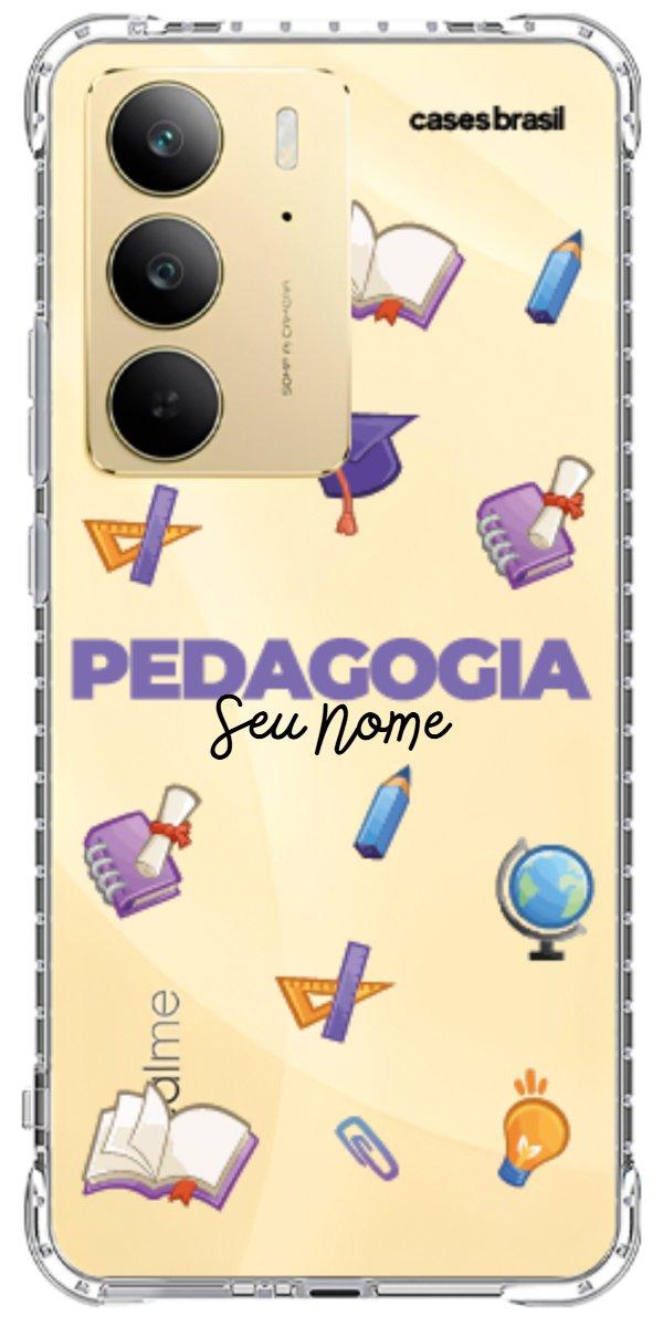 Capinha para Celular Pedagogia - Profissão Com Nome