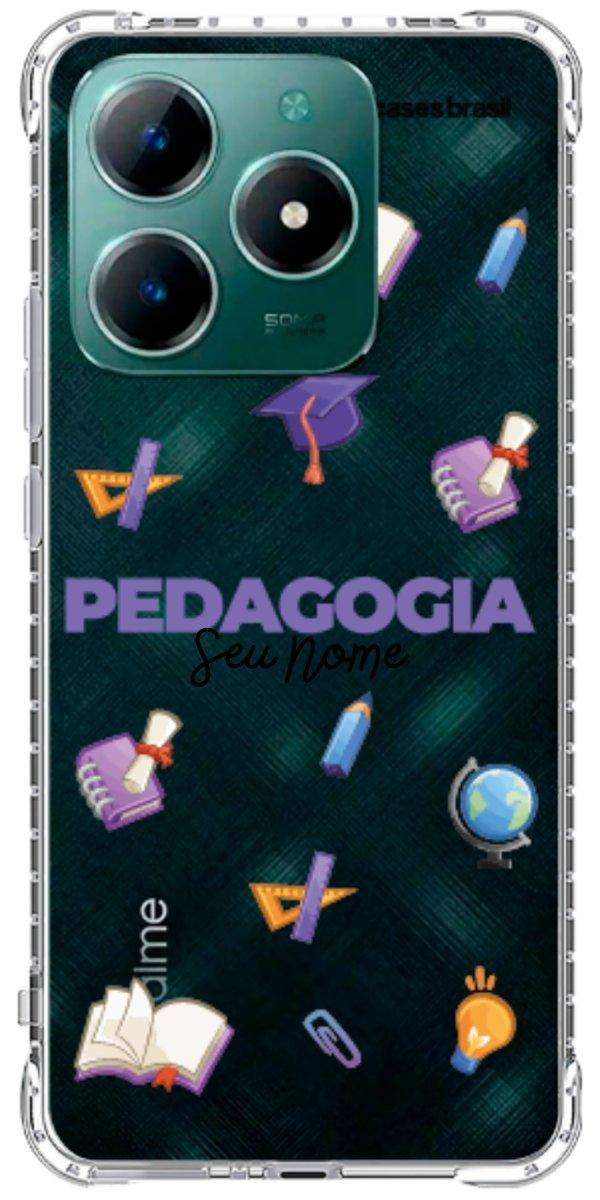 Capinha para Celular Pedagogia - Profissão Com Nome